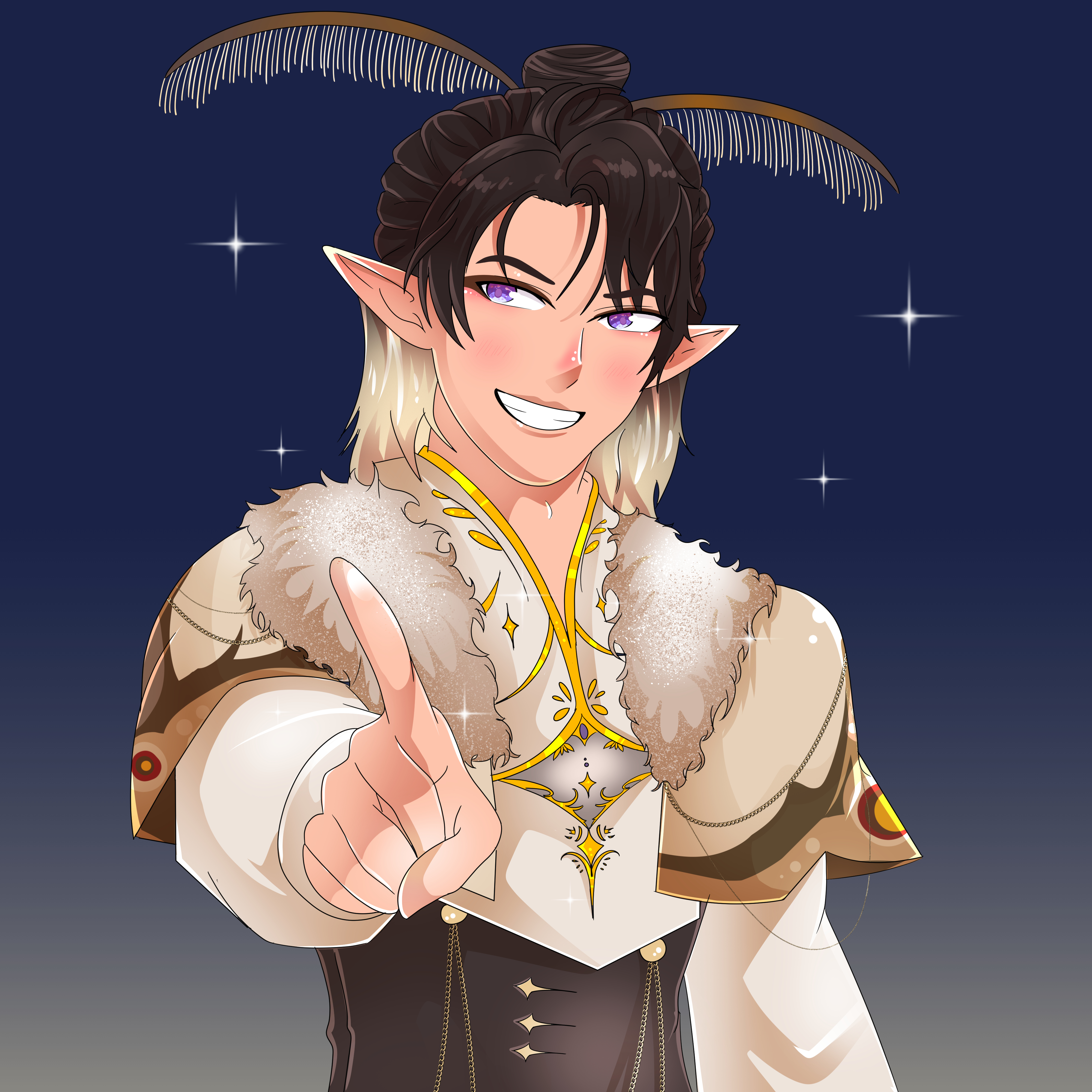 Artwork von EmikoH, das Behamot zeigt