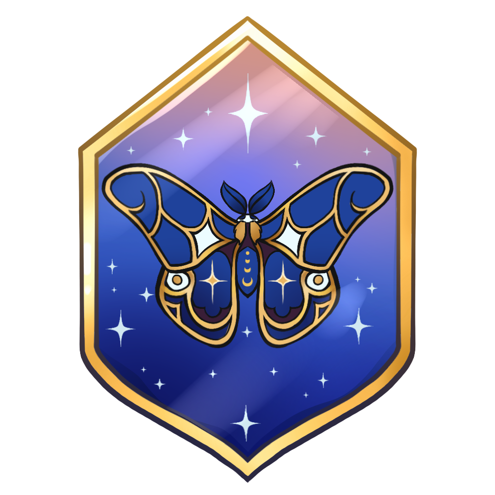 Vergoldetes Abzeichen – Monat XII